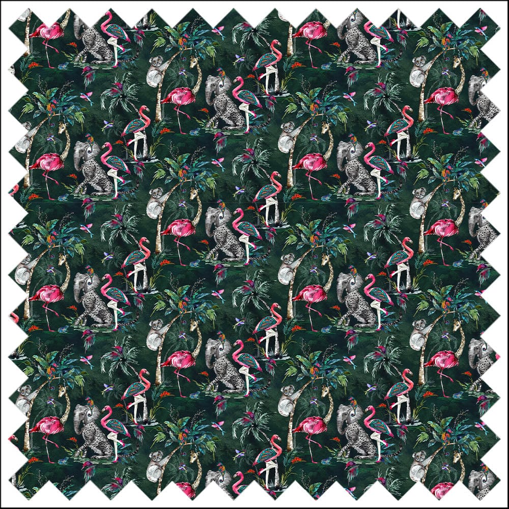 Muck N Brass Fabric Emerald ChiMiracle Dress Fabric