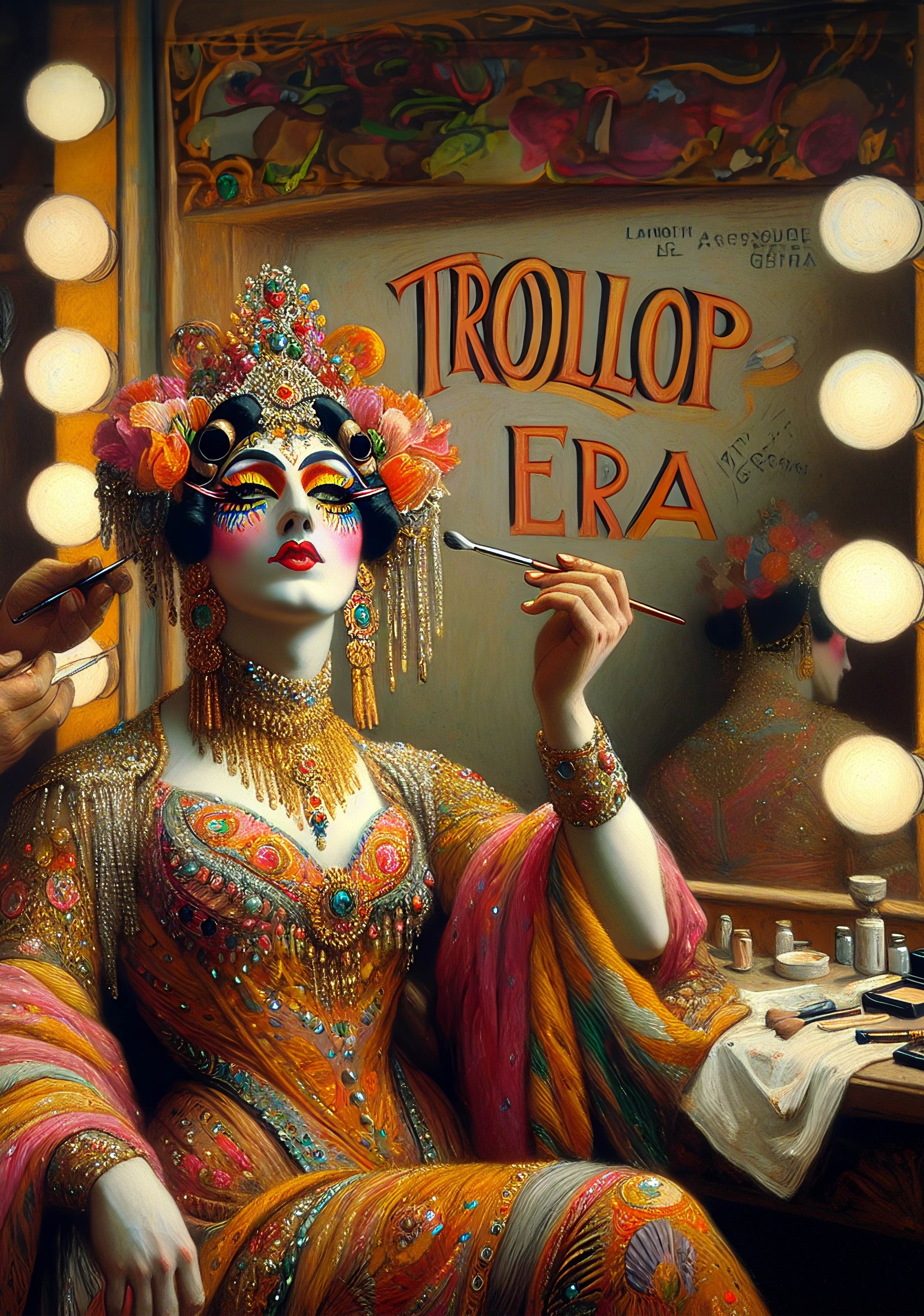 Muck N Brass Posters, Prints, & Visual Artwork A4 The Trollop Era Print