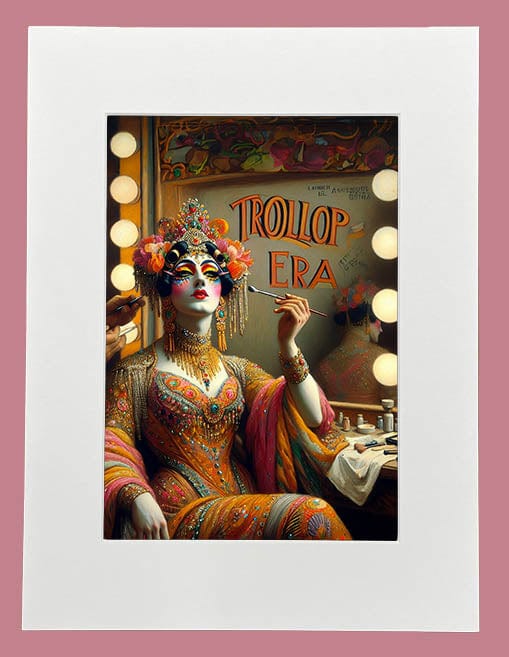 Muck N Brass Posters, Prints, & Visual Artwork A5 Mounted The Trollop Era Print