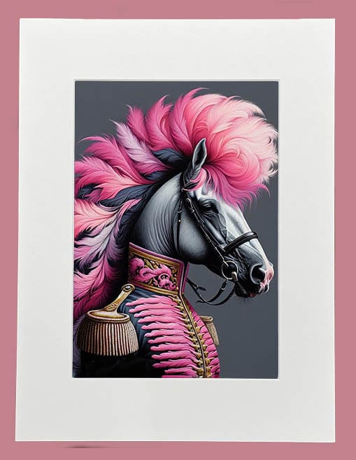 Muck N Brass Posters, Prints, & Visual Artwork Steed Print