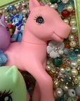Muck N Brass Posters, Prints, & Visual Artwork Toys R Art Pony Art in Green Frame
