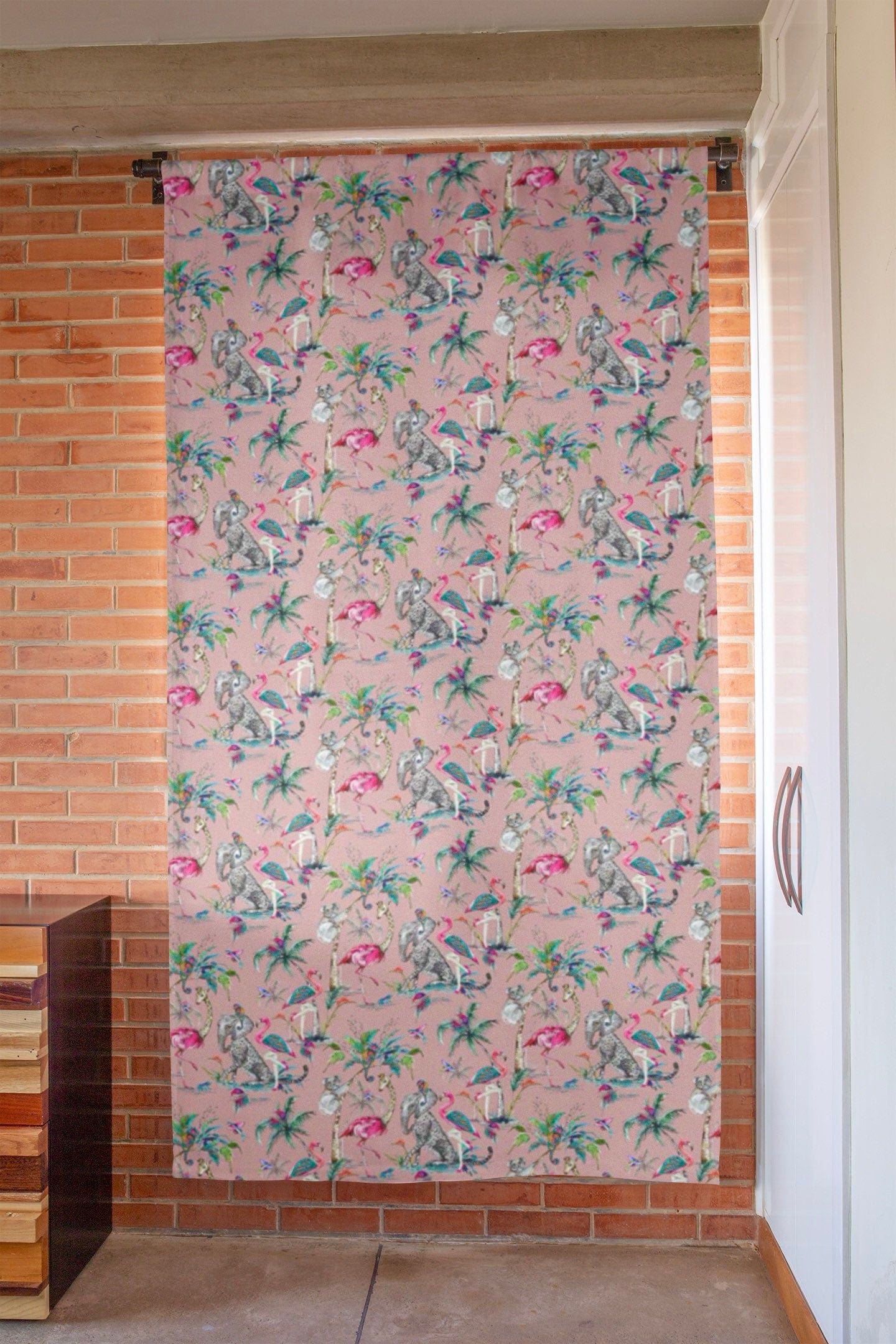 Muck N Brass Fabric Chimiracle pink fabric