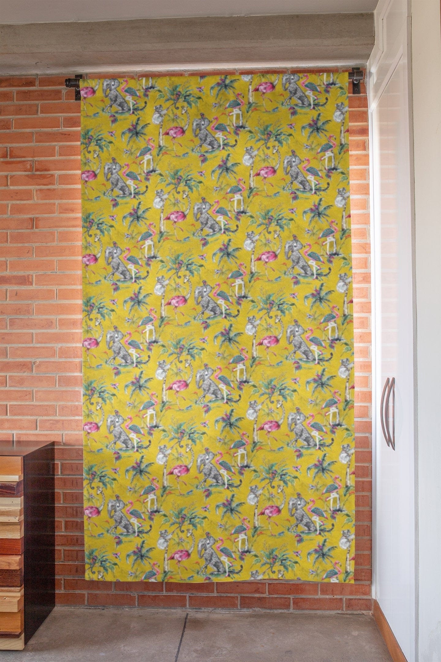 Muck N Brass Fabric Luxury Velvet / Half Metre Chimiracle mustard fabric