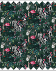 Muck N Brass Fabric Luxury Velvet / Swatch Chimiracle emerald fabric