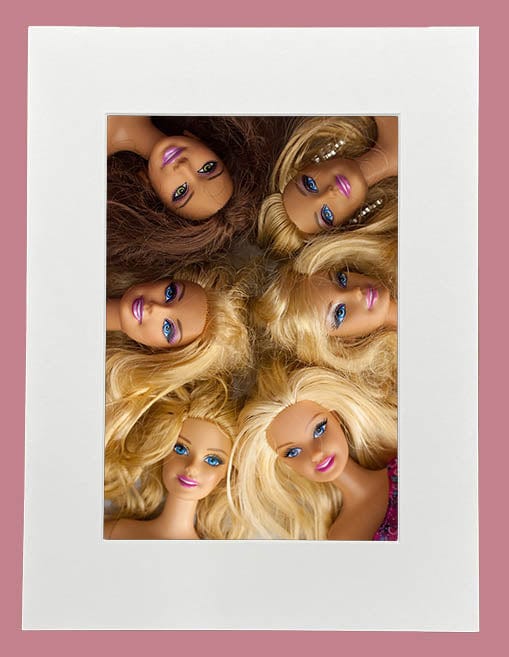 Muck N Brass Posters, Prints, & Visual Artwork A5 Mounted The Girlies Print