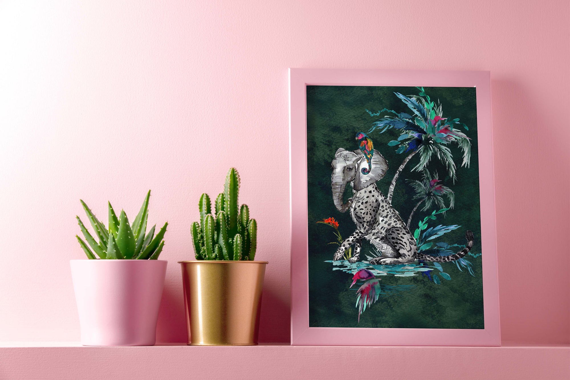 Muck N Brass Posters, Prints, & Visual Artwork Chimiracle emerald prints ELEPHANT