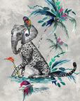 Muck N Brass Posters, Prints, & Visual Artwork Chimiracle grey prints ELEPHANT