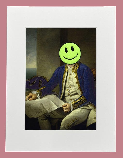 Muck N Brass Posters, Prints, & Visual Artwork Fuzzy face yellow print