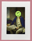 Muck N Brass Posters, Prints, & Visual Artwork Fuzzy face yellow print