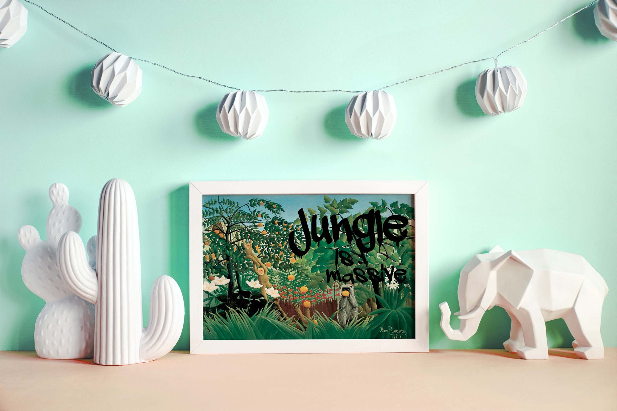 Muck N Brass Posters, Prints, & Visual Artwork Jungle Is Massive print