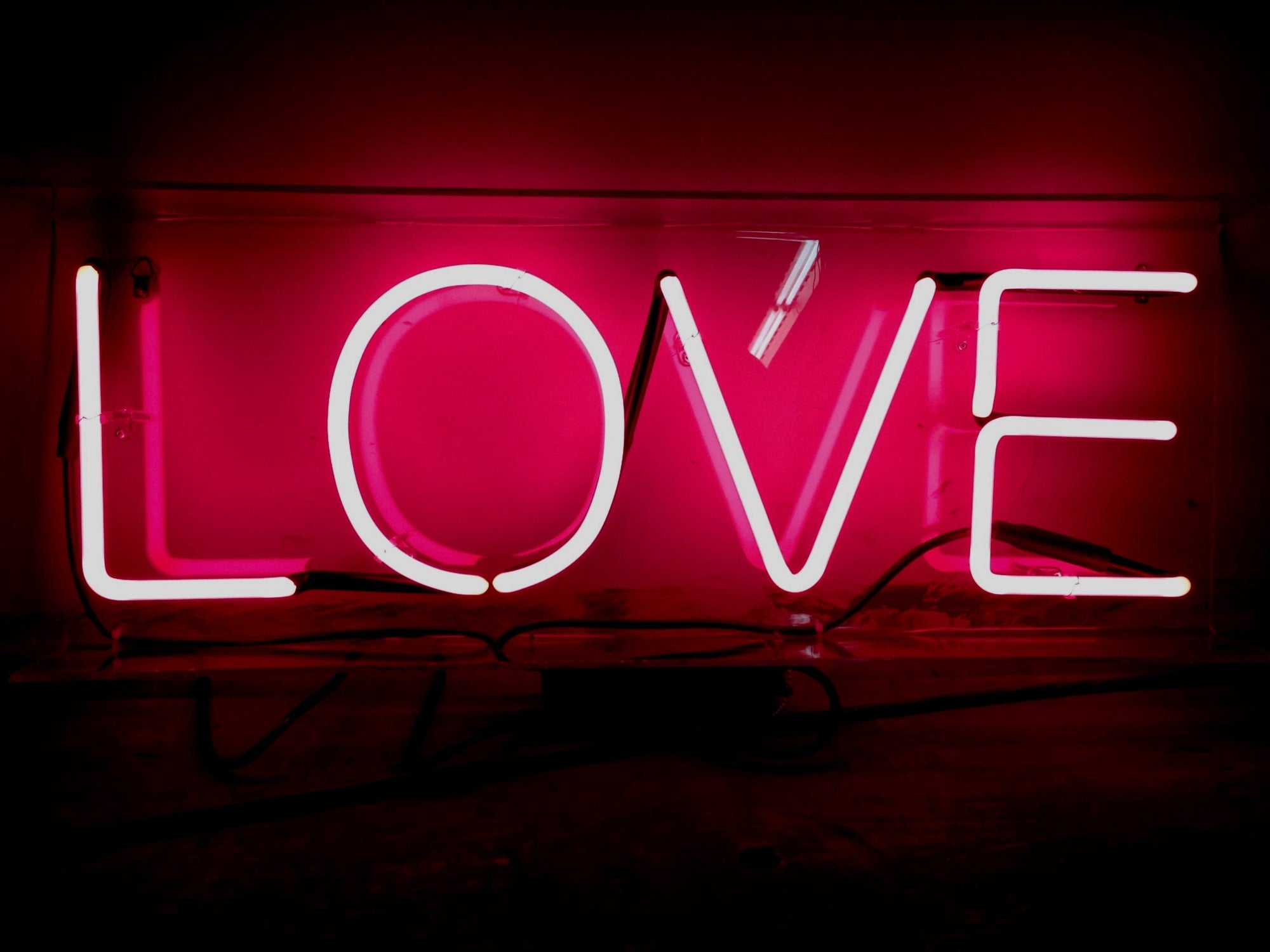 Muck N Brass Posters, Prints, & Visual Artwork Love neon print