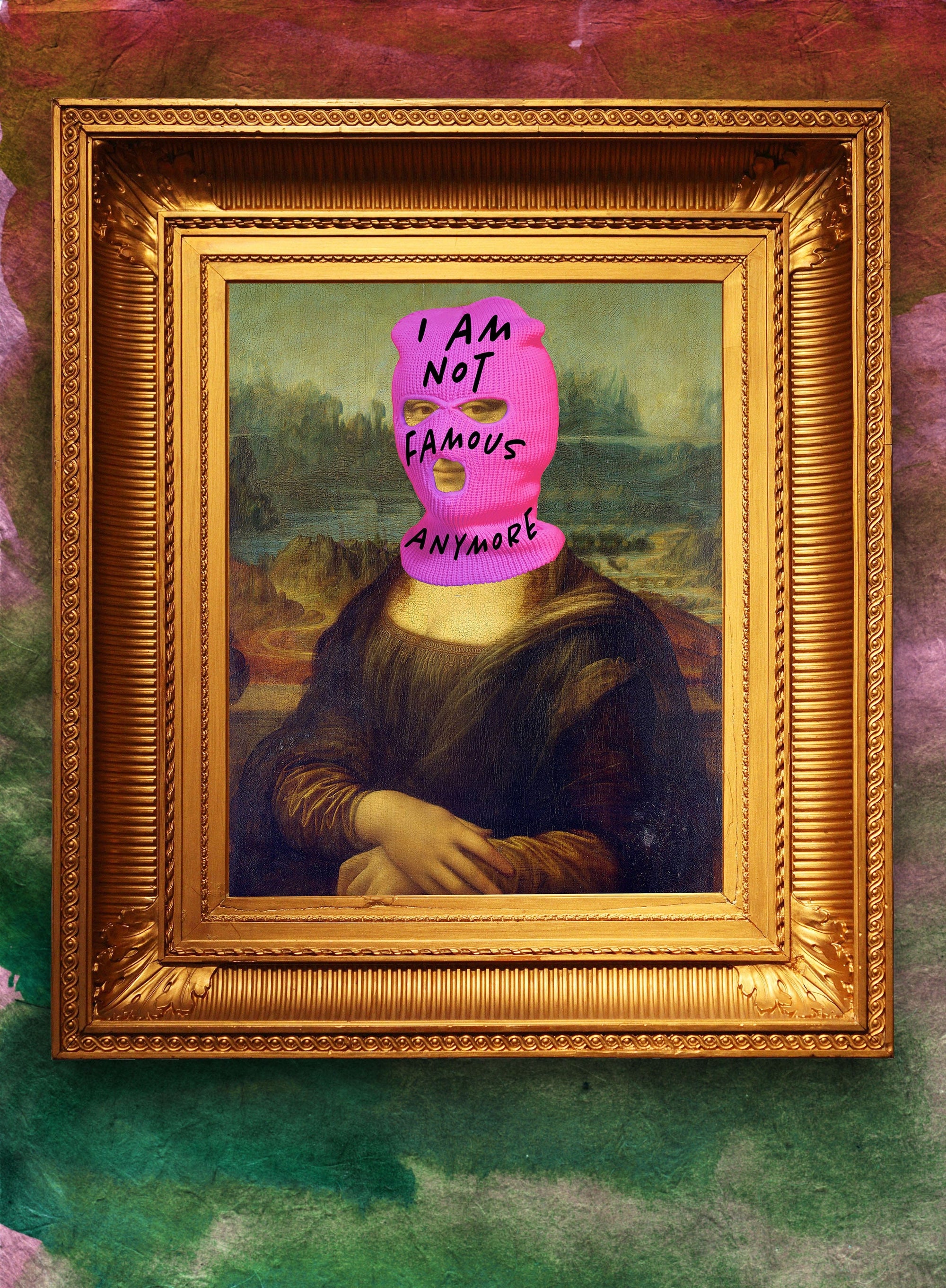 Muck N Brass Posters, Prints, & Visual Artwork Mona I am not famous