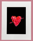 Muck N Brass Posters, Prints, & Visual Artwork Toys R Heart Red Print