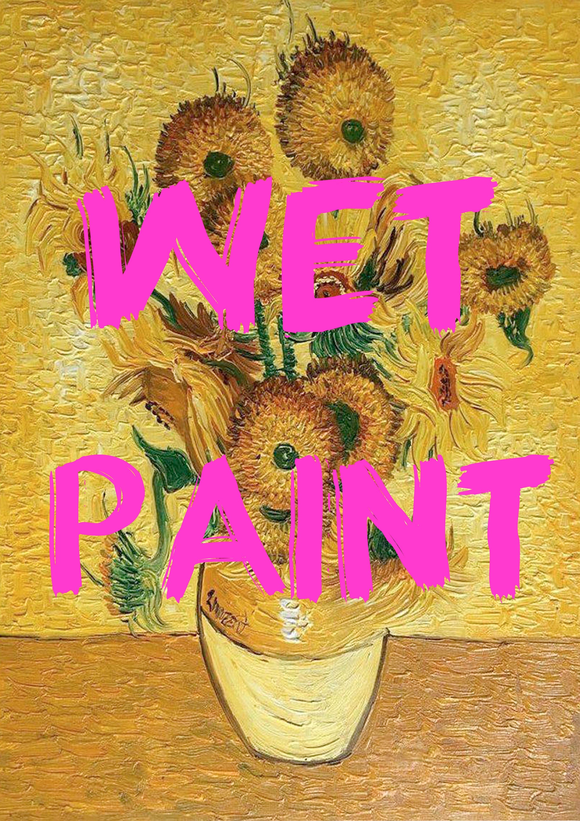 Muck N Brass Posters, Prints, & Visual Artwork Wet paint print