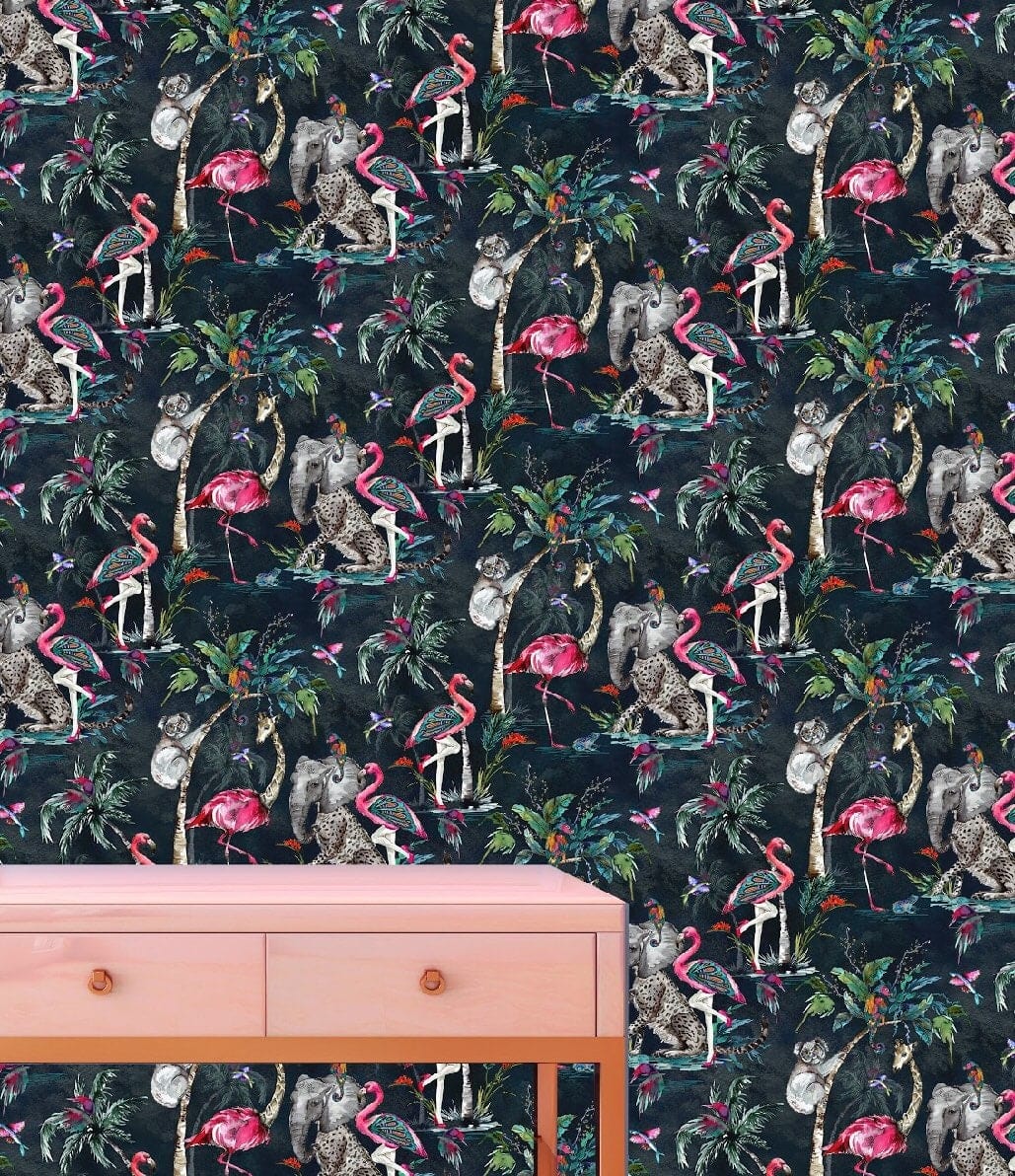 Muck N Brass Wallpaper ChiMiracle dark wallpaper