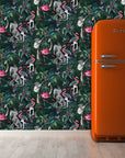 Muck N Brass Wallpaper ChiMiracle emerald wallpaper