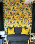Muck N Brass Wallpaper ChiMiracle Mustard Wallpaper
