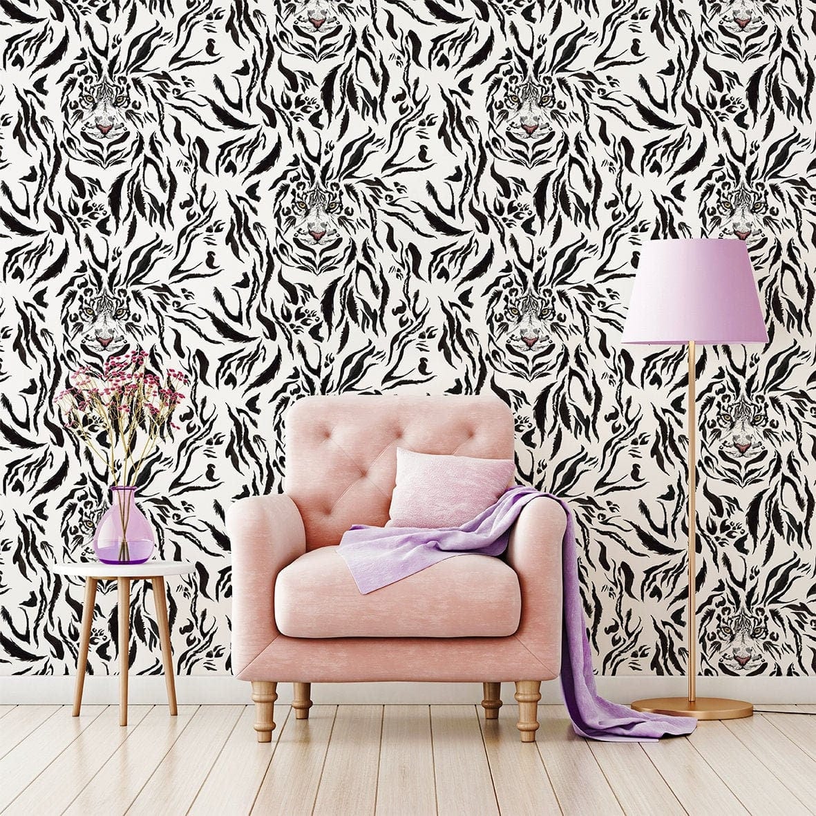 Muck N Brass Wallpaper Easy tiger wallpaper