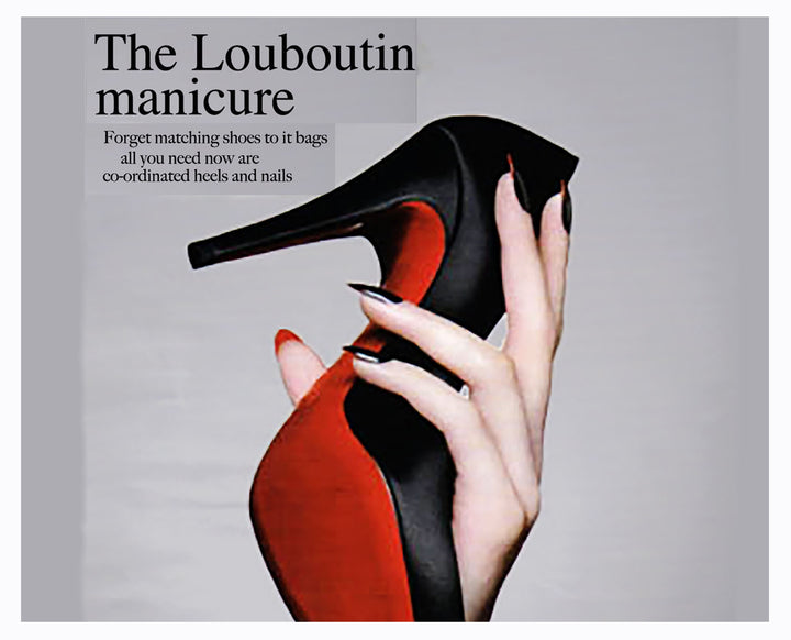 Louboutin Manicure from Grazia 2007 by Zoe Pocock