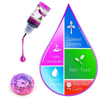 DecorRom Alcohol Ink Set - 24 Vibrant Colours Alcohol-Based Ink for Resin Petri Dish Making, Epoxy Resin Painting - Concentrated Alcohol Paint Colour Dye for Resin Art, Tumbler Making, Painting - 24 x 10ml
