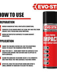 EVO-STIK EVO-STIK Impact Adhesive Spray, Bonds Immediately on Contact, High Shear Strength, Colour: Translucent Amber, Size: 200ml Spray Can