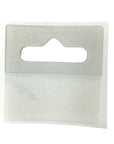 GSAP GSA - Flexible Euro Hooks Hang Tabs (1000pc) 50mm x 50mm Roll | Plastic Sticky Tabs for Euro Hooks & Retail Display | Strong Adhesive Hanging Tabs