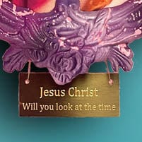 Muck N Brass Arts & Crafts Muck N Brass Jesus Clock