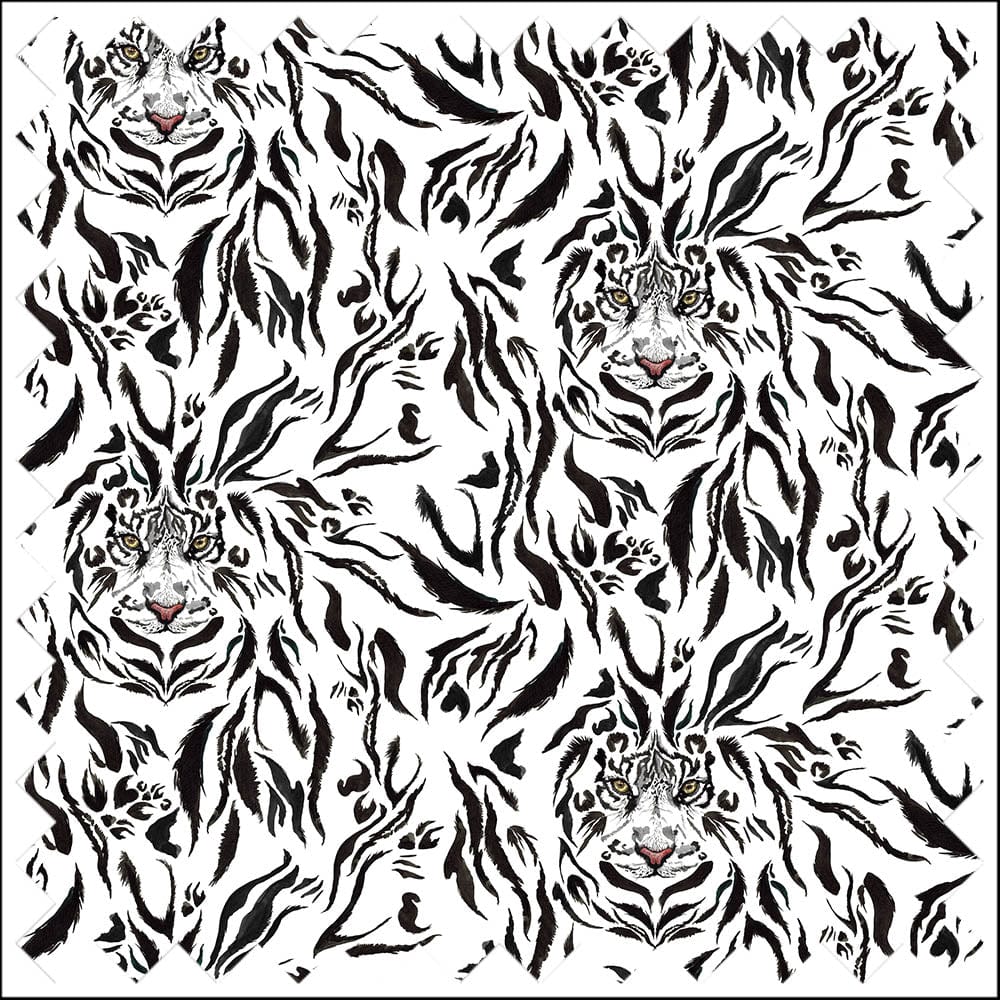 Muck N Brass Fabric Easy Tiger Dress Fabric