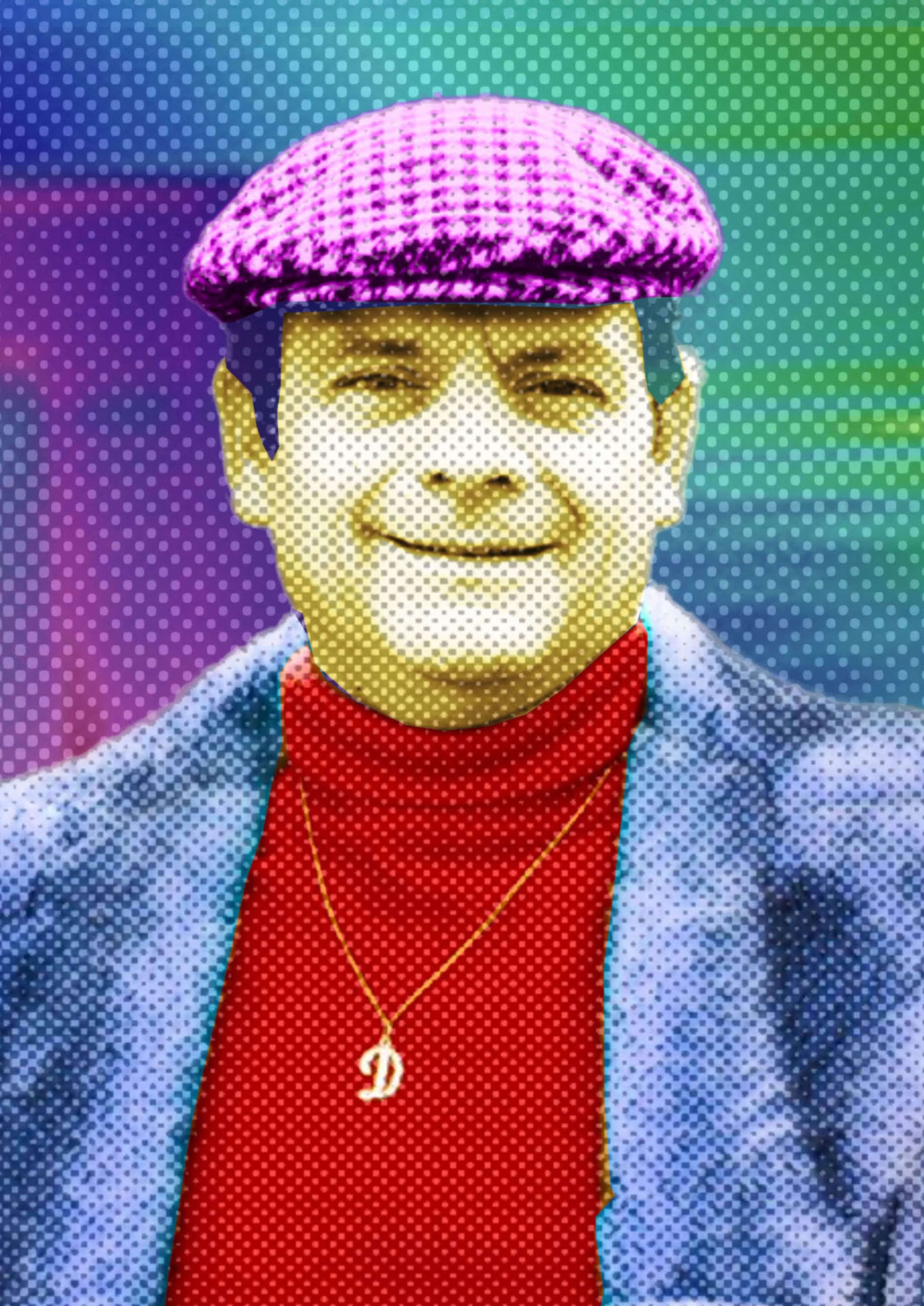 Muck N Brass Posters, Prints, & Visual Artwork A4 Del Boy Pop art print