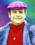 Muck N Brass Posters, Prints, & Visual Artwork A4 Del Boy Pop art print