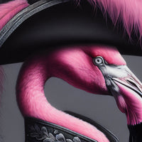 Muck N Brass Posters, Prints, & Visual Artwork A4 Major Flamingo Print