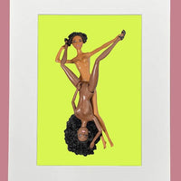 Muck N Brass Posters, Prints, & Visual Artwork The Yellow Party Room print