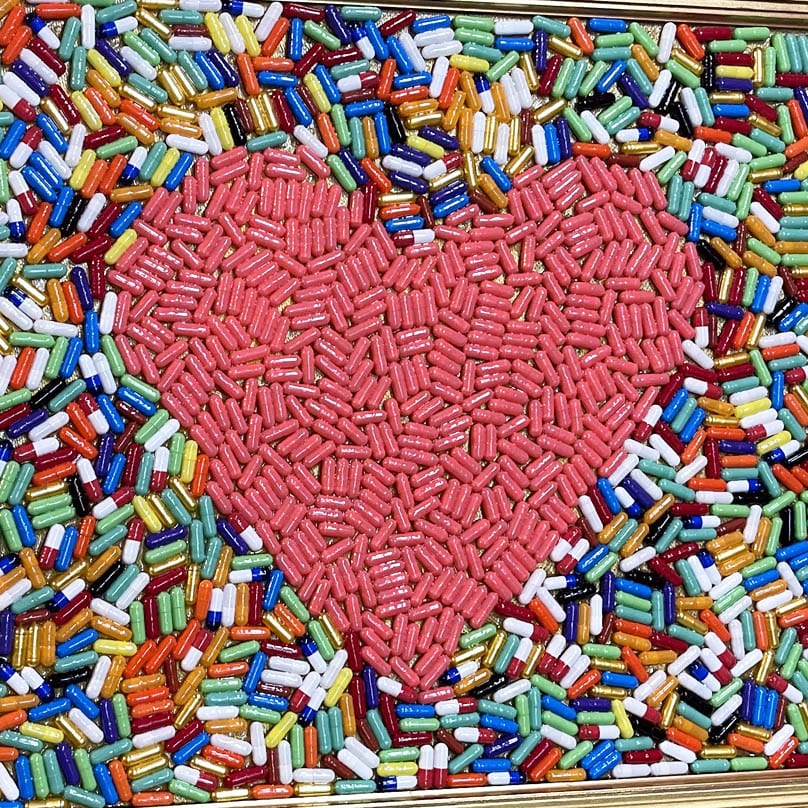Muck N Brass Toys R Art Heart Pills
