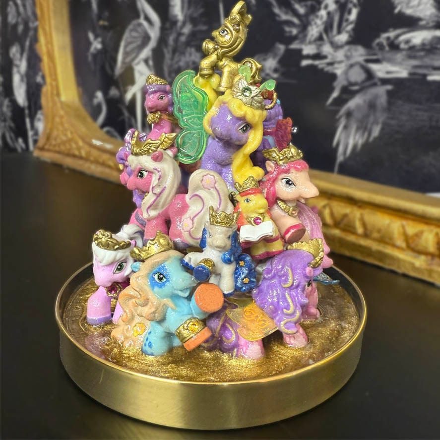 Muck N Brass Toys R Art Tower of Ponies