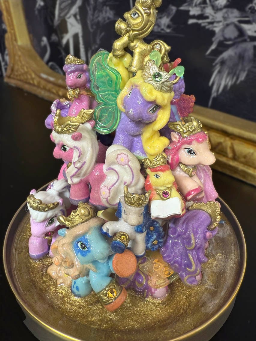 Muck N Brass Toys R Art Tower of Ponies