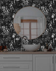 Muck N Brass Wallpaper ChiMiracle Black Wallpaper