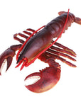 QIRG Simulation Lobster, Durable Plastic Lobster, Safe with Exquisite(Dark-Australian Lobster, 23cm)