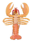 QIRG Simulation Lobster, Durable Plastic Lobster, Safe with Exquisite(Dark-Australian Lobster, 23cm)