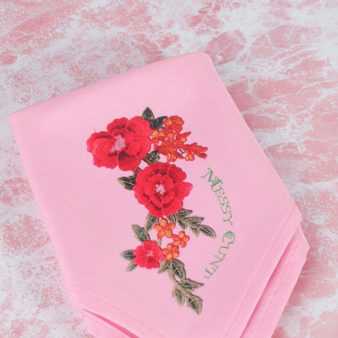 Muck N Brass Cloth Napkins Set of six ADULT ONLY napkins in Ivory or Pink