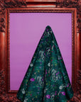 Muck N Brass Fabric Luxury Velvet / Metre Chimiracle emerald fabric