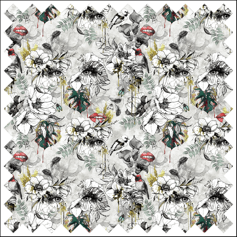 Muck N Brass Furtiva Lagrima luxury velvet Muck n Brass Luxury Velvet Fabric Swatches