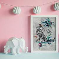 Muck N Brass Posters, Prints, & Visual Artwork Chimiracle grey prints ELEPHANT