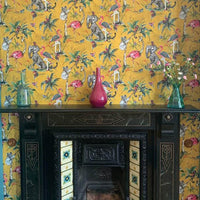 Muck N Brass Wallpaper ChiMiracle Mustard Wallpaper