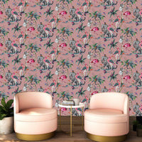 Muck N Brass Wallpaper ChiMiracle pink Wallpaper